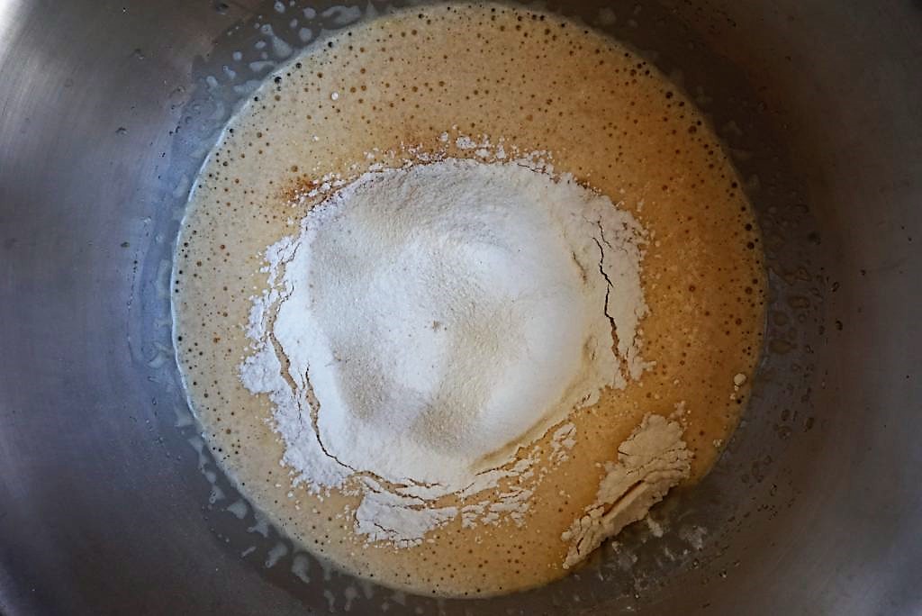 carottes-farine-oeufs recette gateau