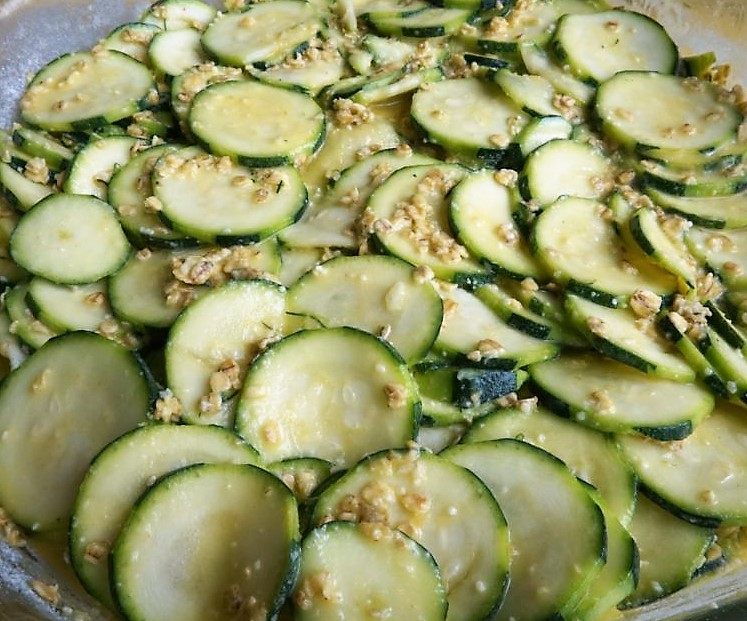 gratin de courgettes safran recette healthy