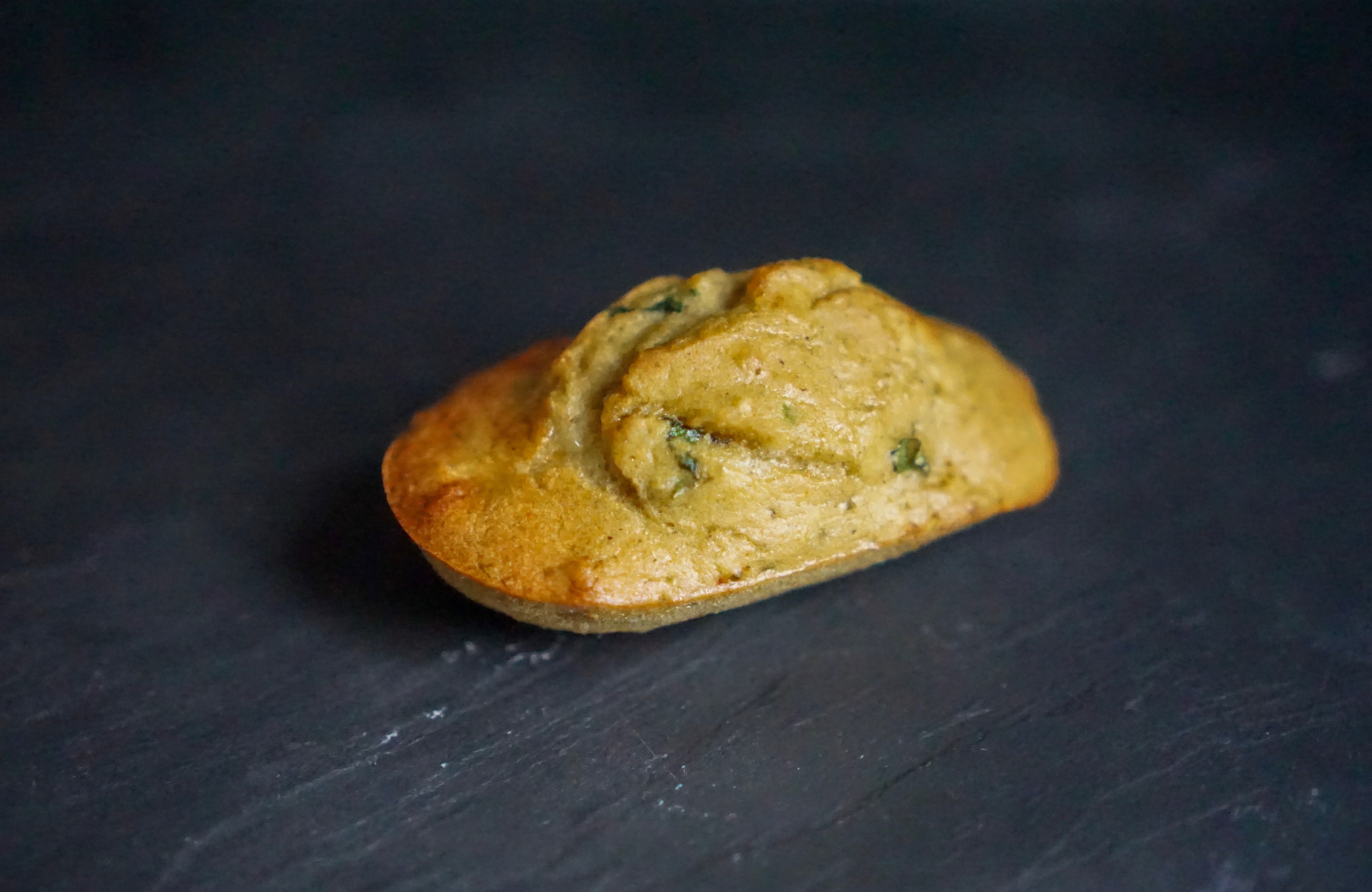 Madeleines courgettes basilic sans gluten Madeleines courgettes basilic sans gluten