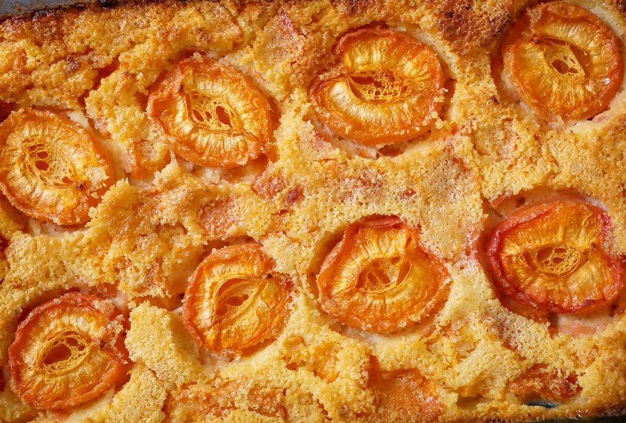 Clafoutis aux abricots Clafoutis aux abricots sans gluten