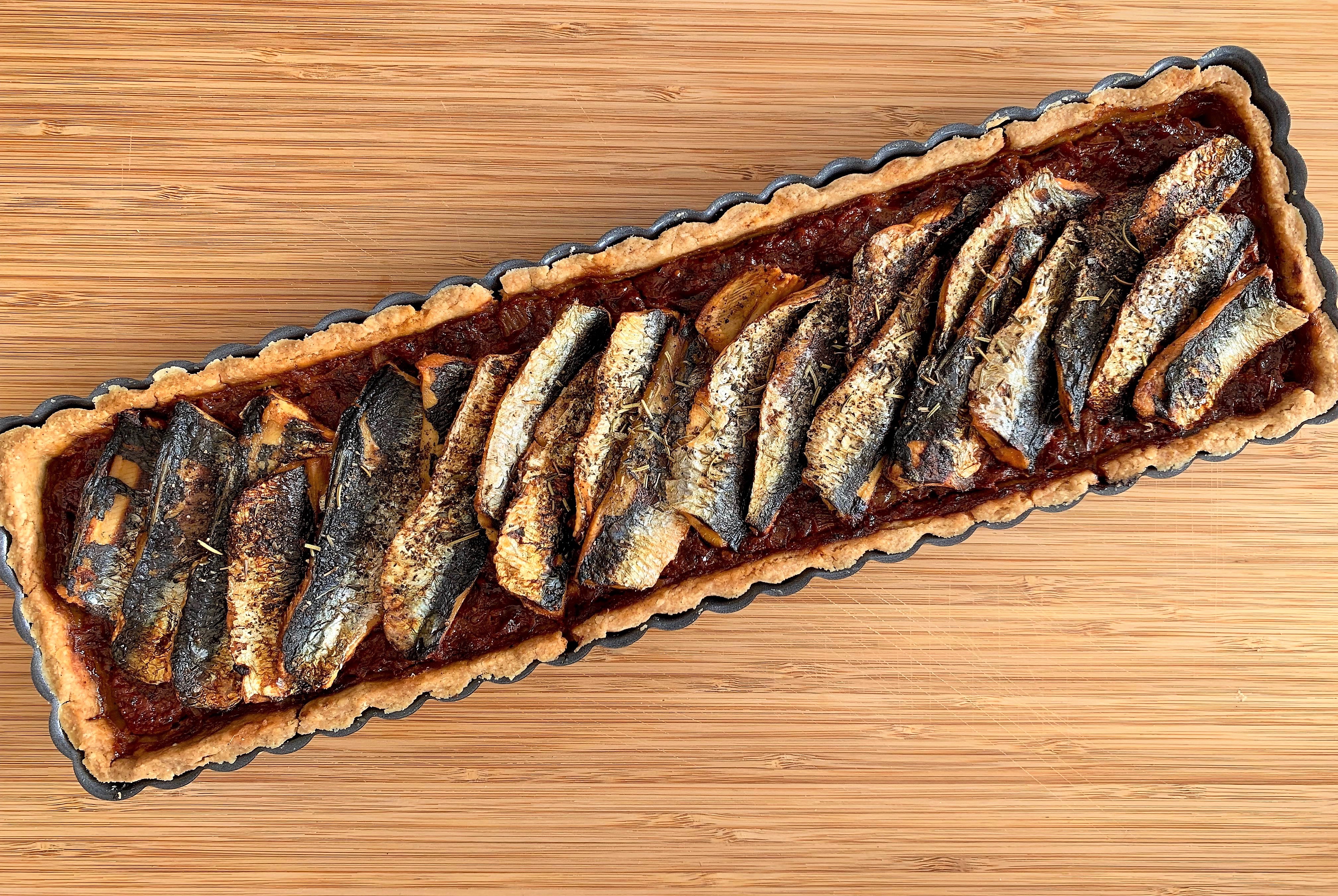 tarte sardines oignons